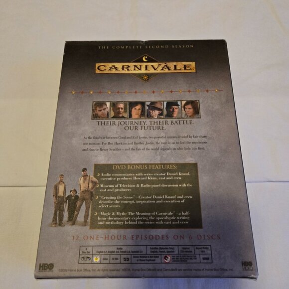 🎪 Carnivàle: The Complete Second Season – HBO Series DVD Set - Picture 7 of 11